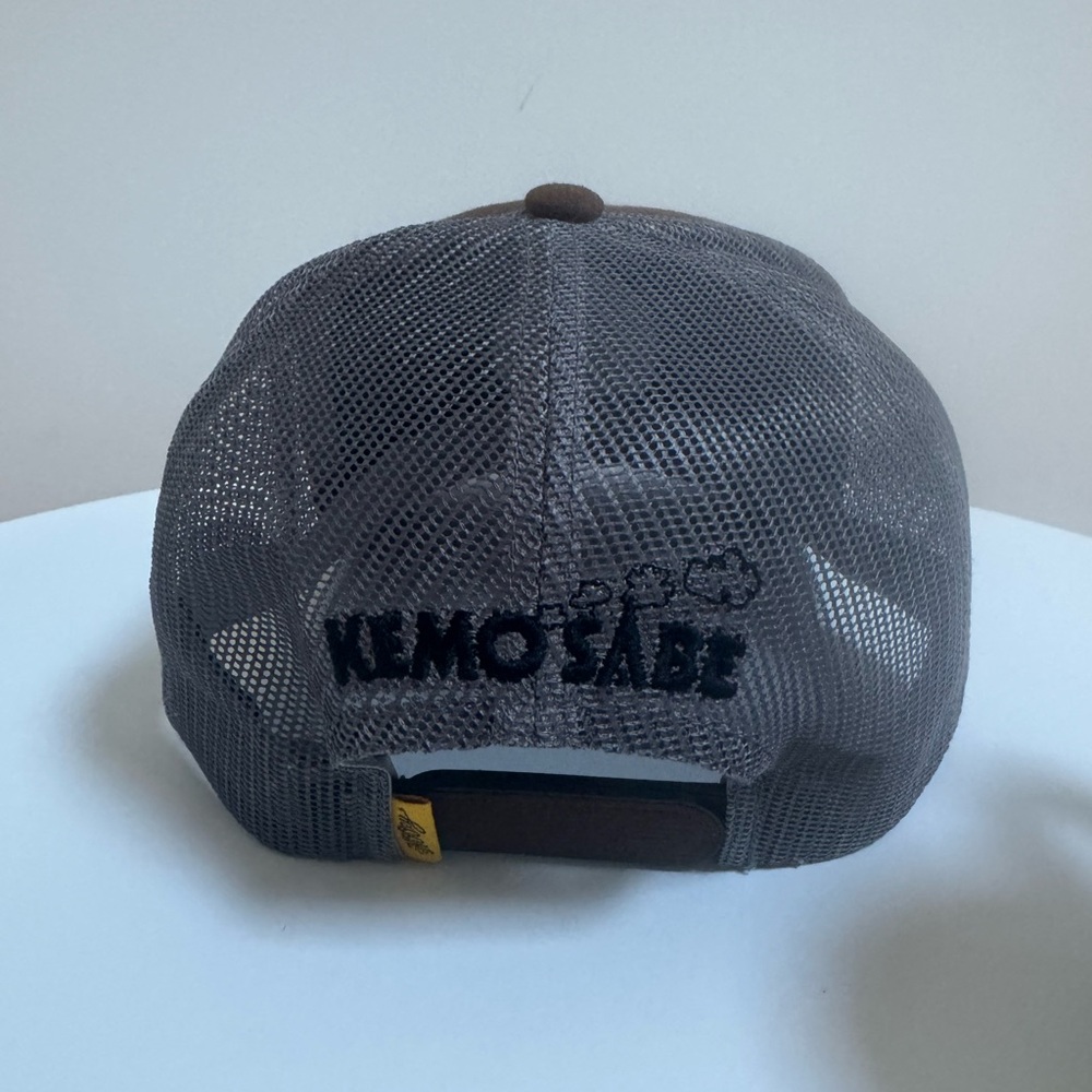 Brown Mesh Trucker Hat